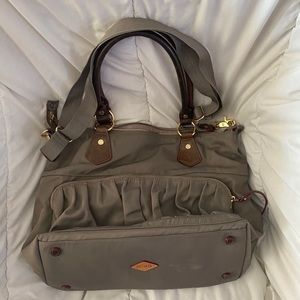 Mz Wallace taupe purse